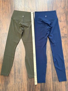 2 pairs of Lululemon leggings Sz 4